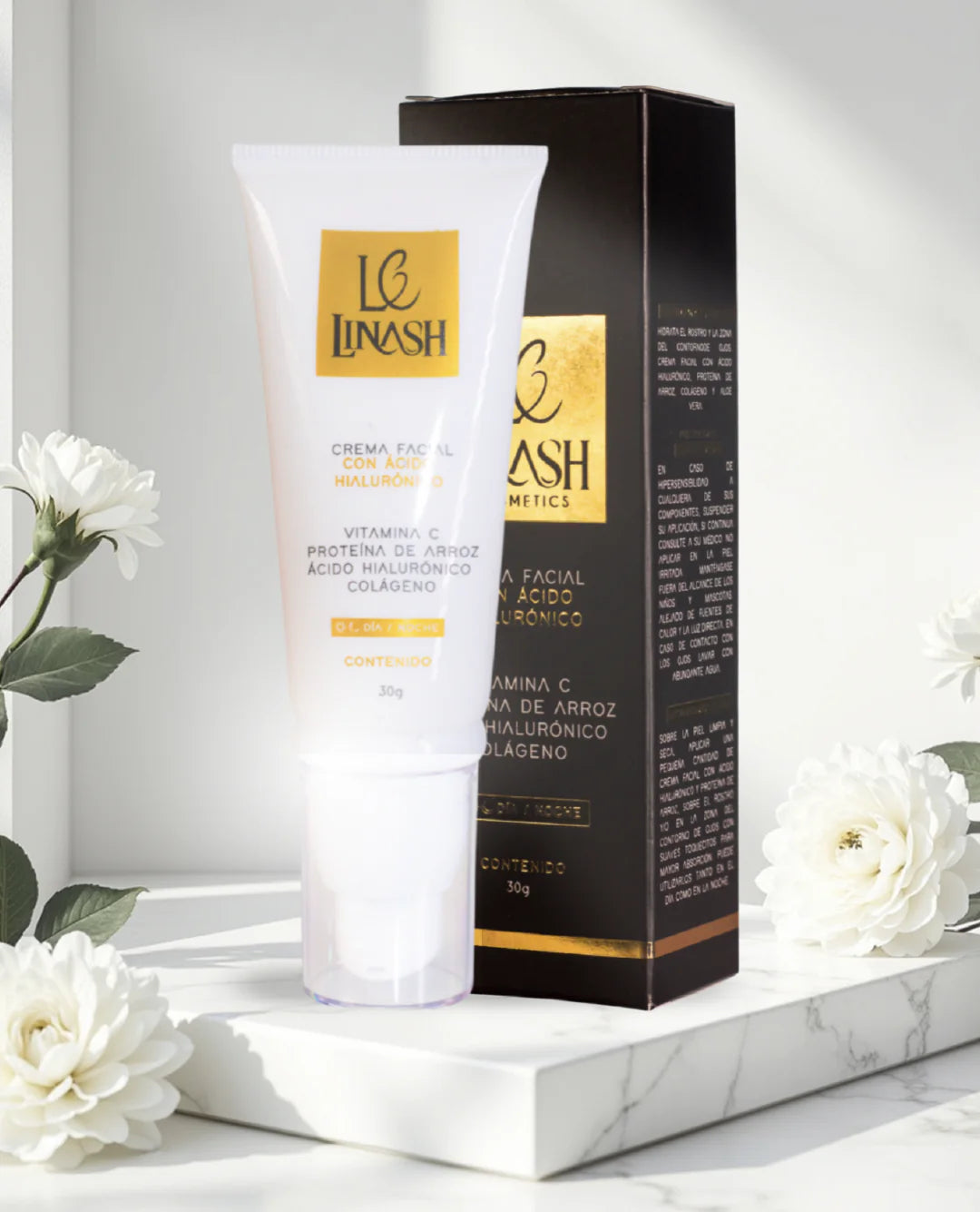 Crema Anti-Envejecimiento con Ácido Hialurónico
